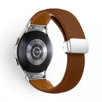 Bracelet Iris cuir marron 2 - Samsung Galaxy Watch | Clipz-it