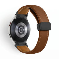 Bracelet Iris cuir marron, vue 2 - Samsung Galaxy Watch | Clipz-it