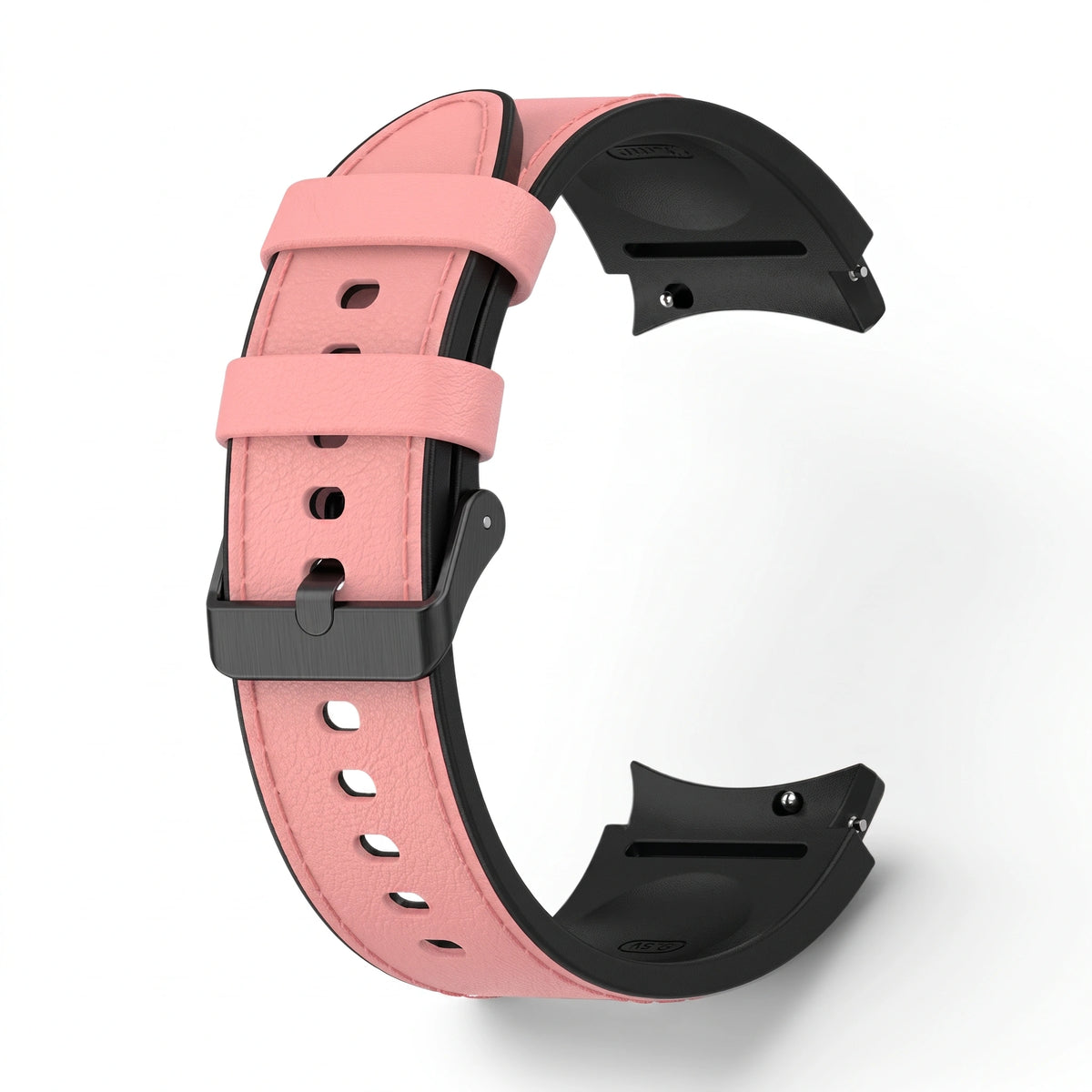 Bracelet Saddle cuir rose - Samsung Galaxy Watch | Clipz-it
