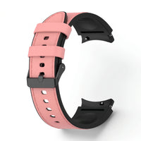 Bracelet Saddle cuir rose - Samsung Galaxy Watch | Clipz-it