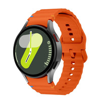 Bracelet Sprint silicone orange - Samsung Galaxy Watch | Clipz-it