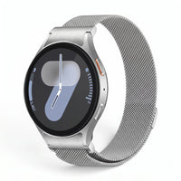 Bracelet Sterling acier acier argenté - Samsung Galaxy Watch | Clipz-it