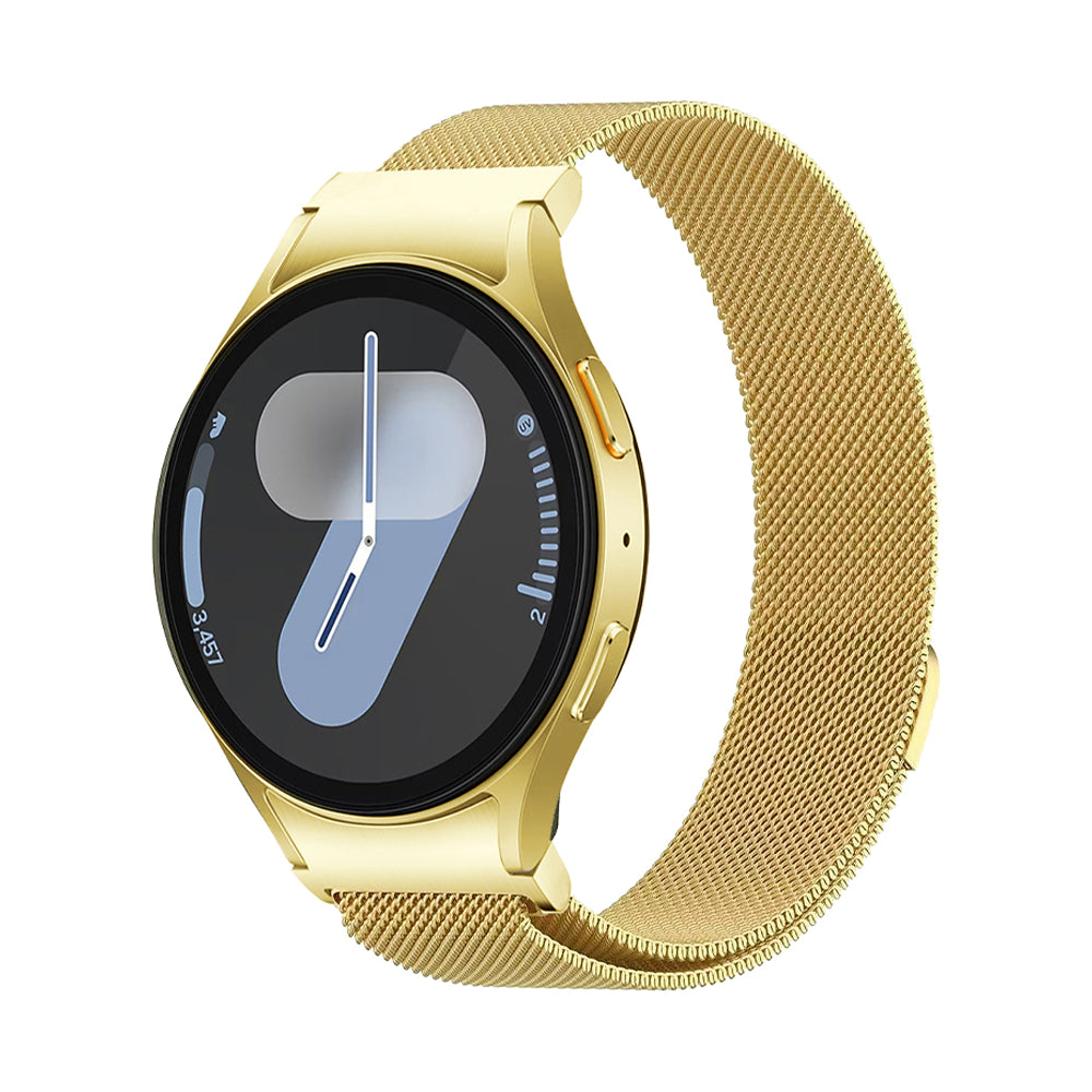Bracelet Sterling acier acier doré - Samsung Galaxy Watch | Clipz-it