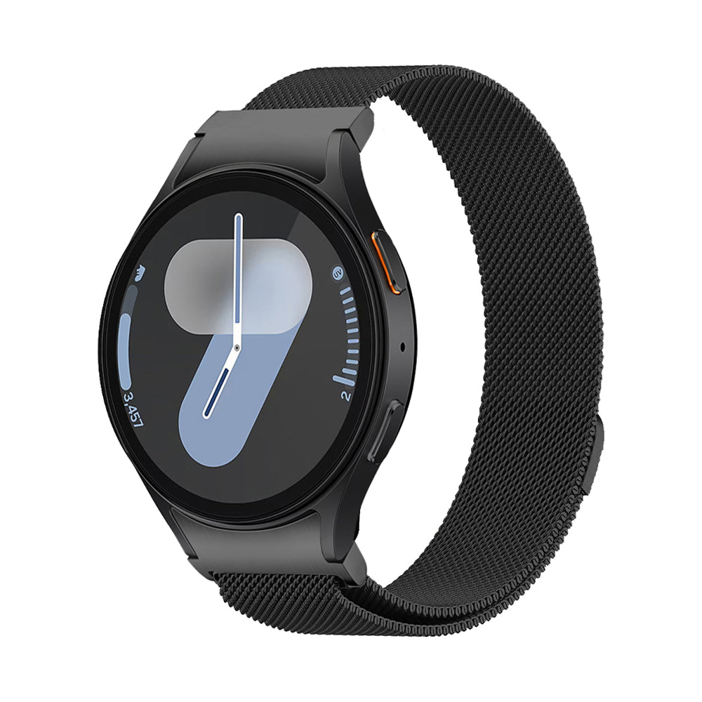 Bracelet Sterling acier acier noir - Samsung Galaxy Watch | Clipz-it