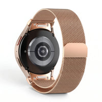 Bracelet Sterling acier acier rosé, vue 2 - Samsung Galaxy Watch | Clipz-it