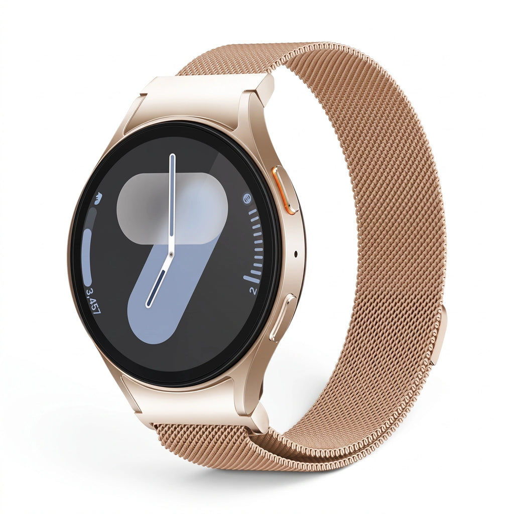 Bracelet Sterling acier acier rosé - Samsung Galaxy Watch | Clipz-it