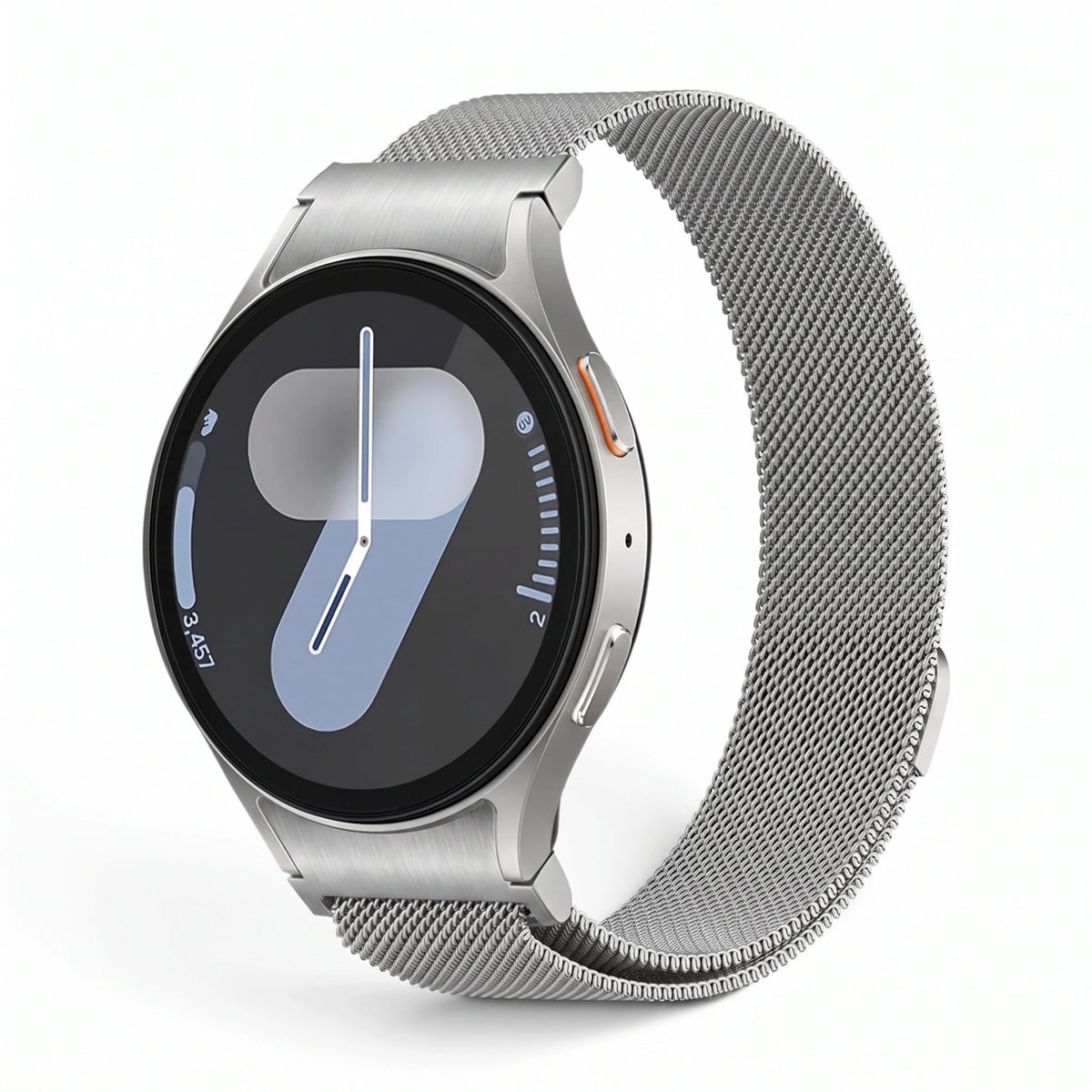 Bracelet Sterling acier lumière stellaire - Samsung Galaxy Watch | Clipz-it
