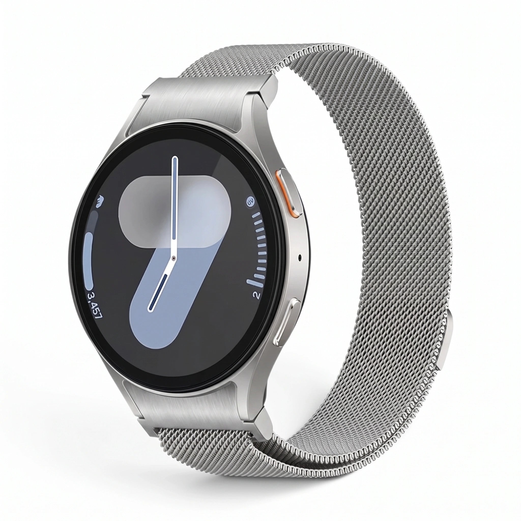 Bracelet Sterling acier lumière stellaire - Samsung Galaxy Watch | Clipz-it