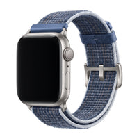 Bracelet Stride nylon gris & bleu 2 - Samsung Galaxy Watch | Clipz-it