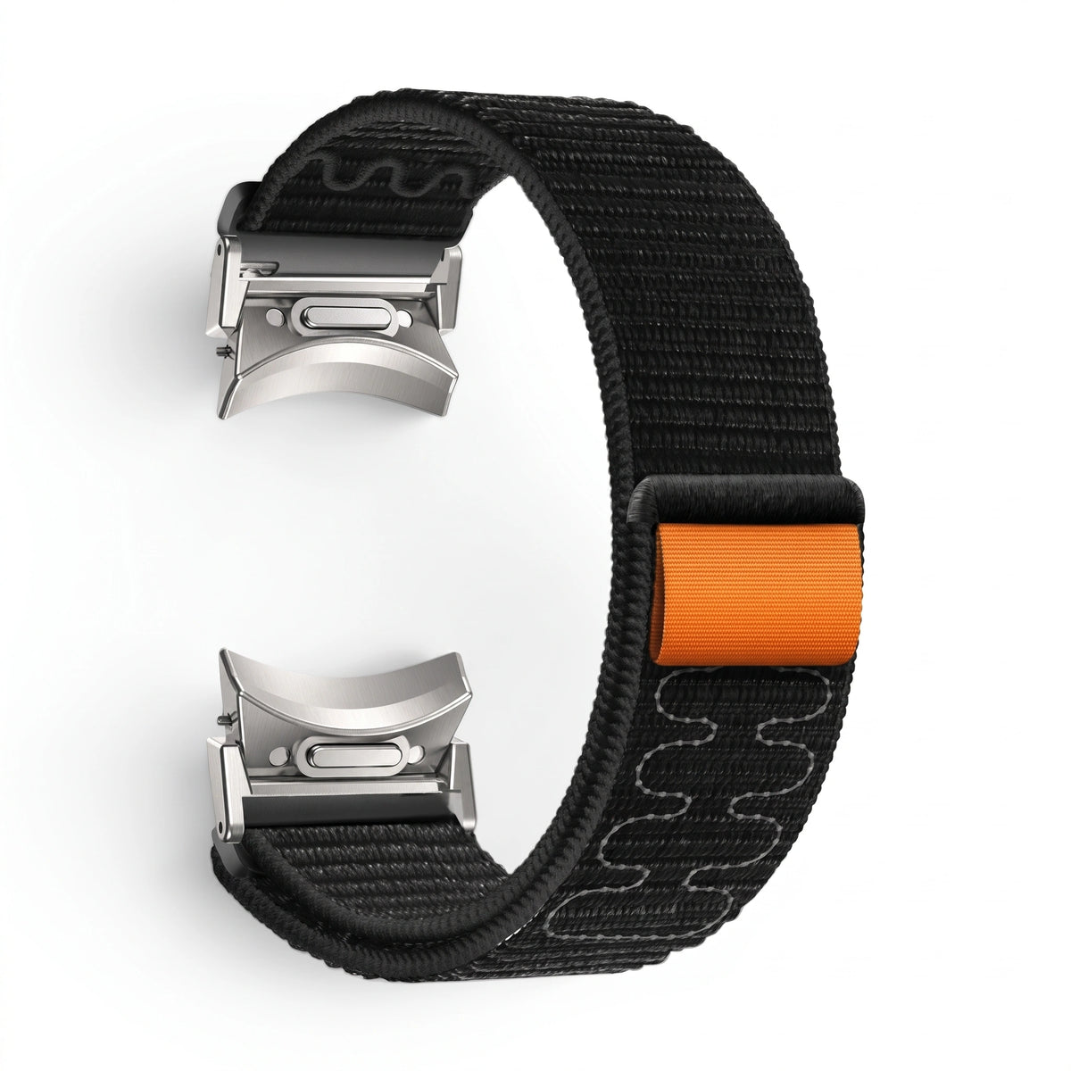 Bracelet Stride nylon noir 2 - Samsung Galaxy Watch | Clipz-it
