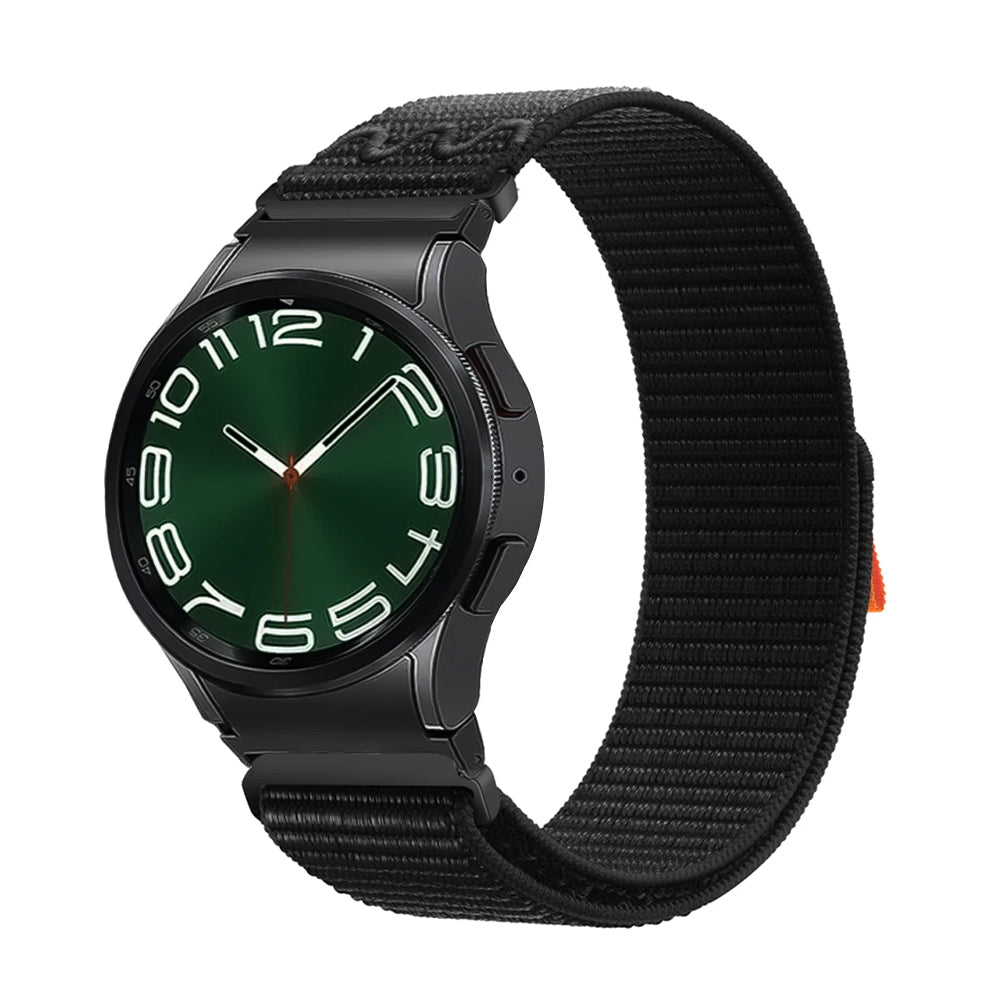 Bracelet Stride nylon noir - Samsung Galaxy Watch | Clipz-it