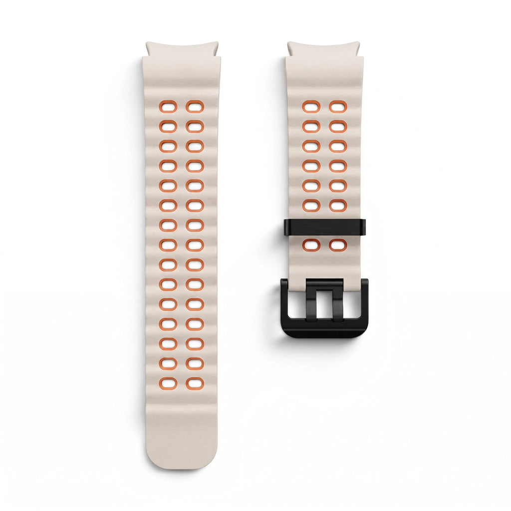 Bracelet Tide silicone beige - Samsung Galaxy Watch | Clipz-it