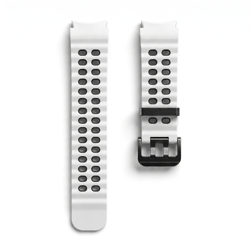 Bracelet Tide silicone blanc - Samsung Galaxy Watch | Clipz-it