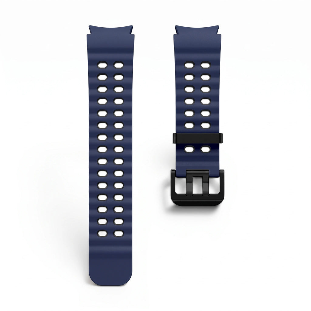Bracelet Tide silicone bleu nuit - Samsung Galaxy Watch | Clipz-it