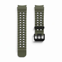 Bracelet Tide silicone vert militaire - Samsung Galaxy Watch | Clipz-it