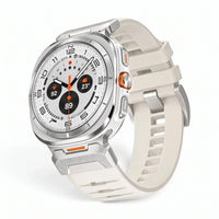 Bracelet Bunker silicone blanc 2 - Samsung Galaxy Watch Ultra | Clipz-it