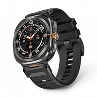 Bracelet Bunker silicone noir - Samsung Galaxy Watch Ultra | Clipz-it