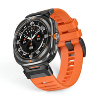Bracelet Bunker silicone orange - Samsung Galaxy Watch Ultra | Clipz-it