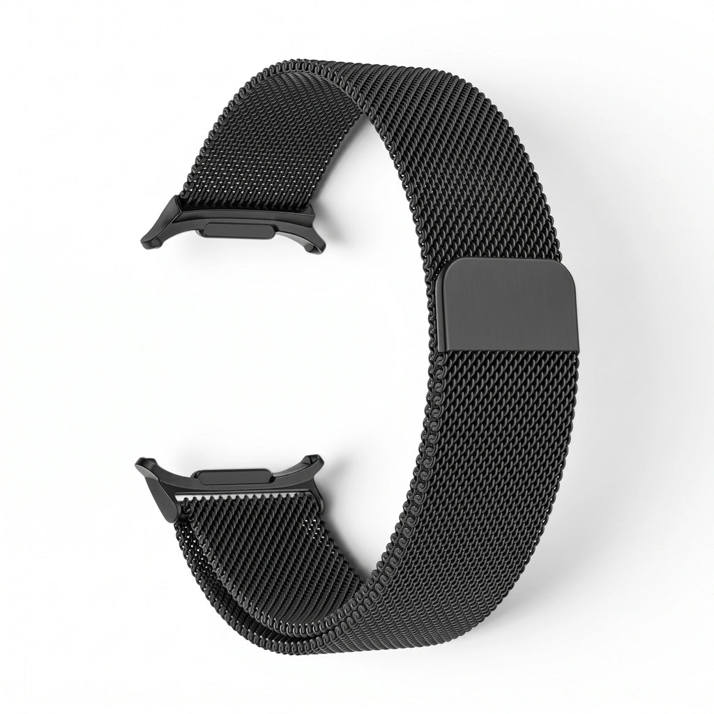 Bracelet Halo acier noir, vue 2 - Samsung Galaxy Watch Ultra | Clipz-it