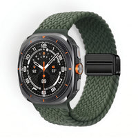 Bracelet Loom nylon vert - Samsung Galaxy Watch Ultra | Clipz-it