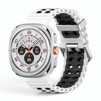 Bracelet Reef silicone blanc 2 - Samsung Galaxy Watch Ultra | Clipz-it