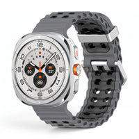 Bracelet Reef silicone charbon 2 - Samsung Galaxy Watch Ultra | Clipz-it