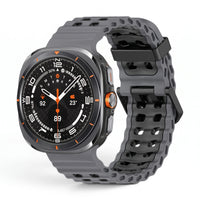 Bracelet Reef silicone charbon - Samsung Galaxy Watch Ultra | Clipz-it