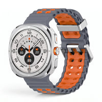 Bracelet Reef silicone gris 2 - Samsung Galaxy Watch Ultra | Clipz-it