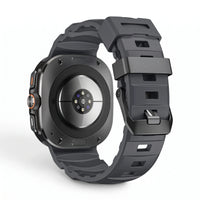 Bracelet Torque silicone blanc, vue 2 - Samsung Galaxy Watch Ultra | Clipz-it