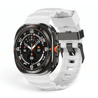 Bracelet Torque silicone blanc - Samsung Galaxy Watch Ultra | Clipz-it
