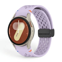 Bracelet Vertex silicone mauve - Samsung Galaxy Watch | Clipz-it