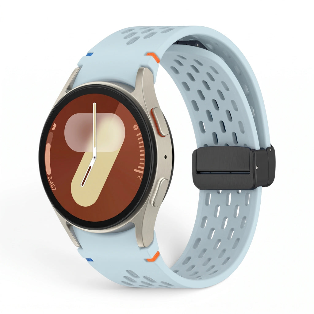Bracelet Vertex silicone turquoise - Samsung Galaxy Watch | Clipz-it