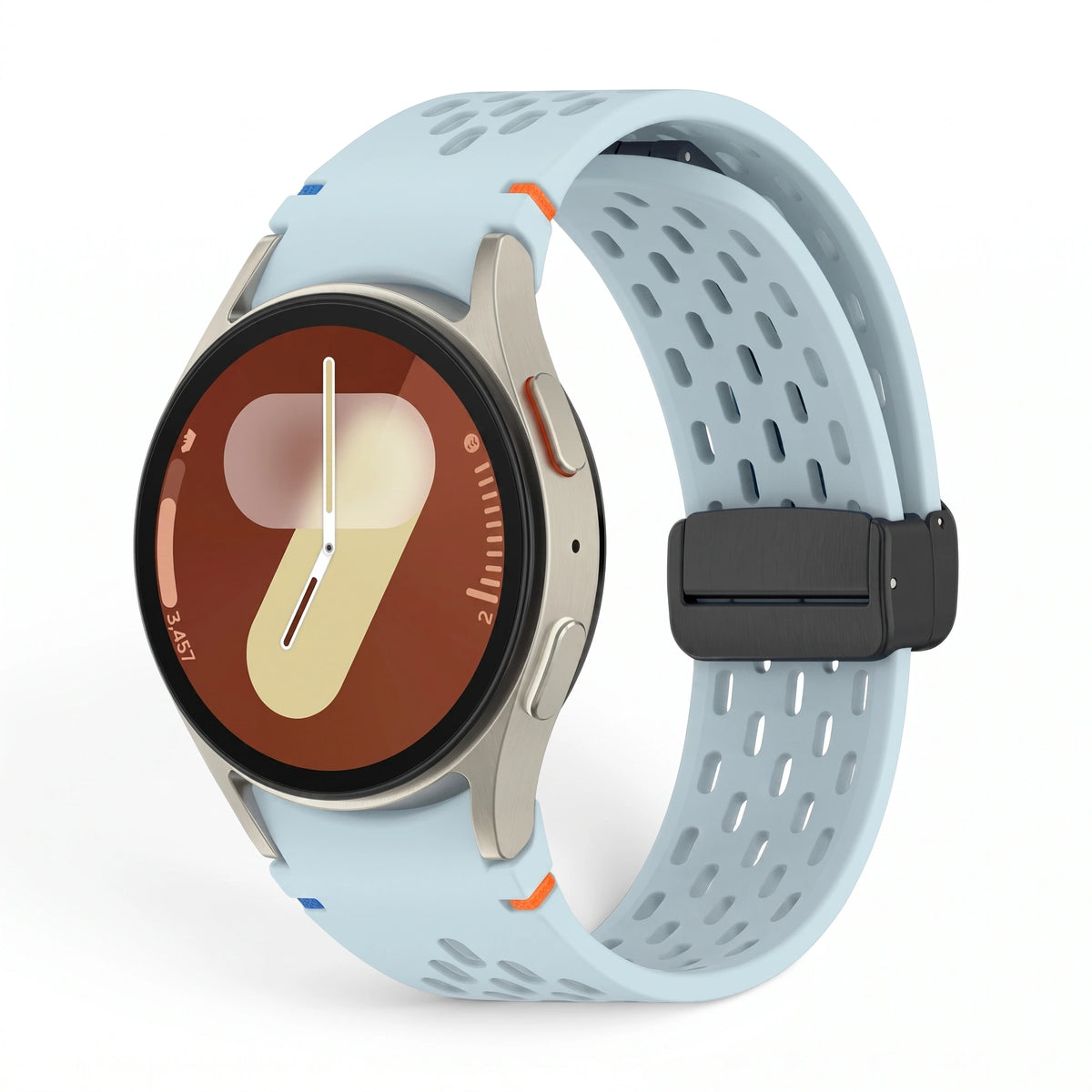 Bracelet Vertex silicone turquoise - Samsung Galaxy Watch | Clipz-it
