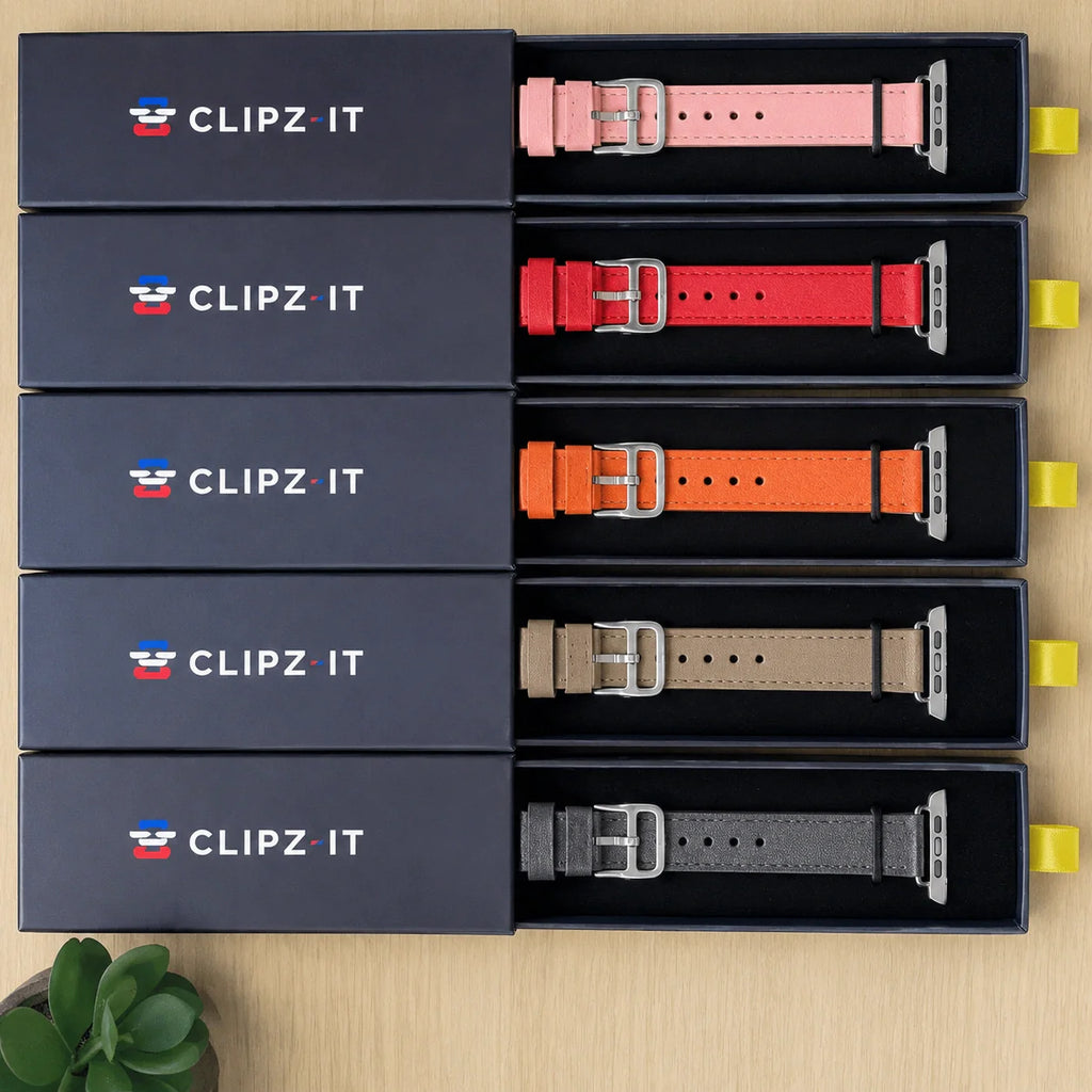 Bracelet Artemis Cuir pour Apple Watch - Clipz-it