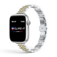 Bracelet Celine Acier inoxydable pour Apple Watch - Clipz-it
