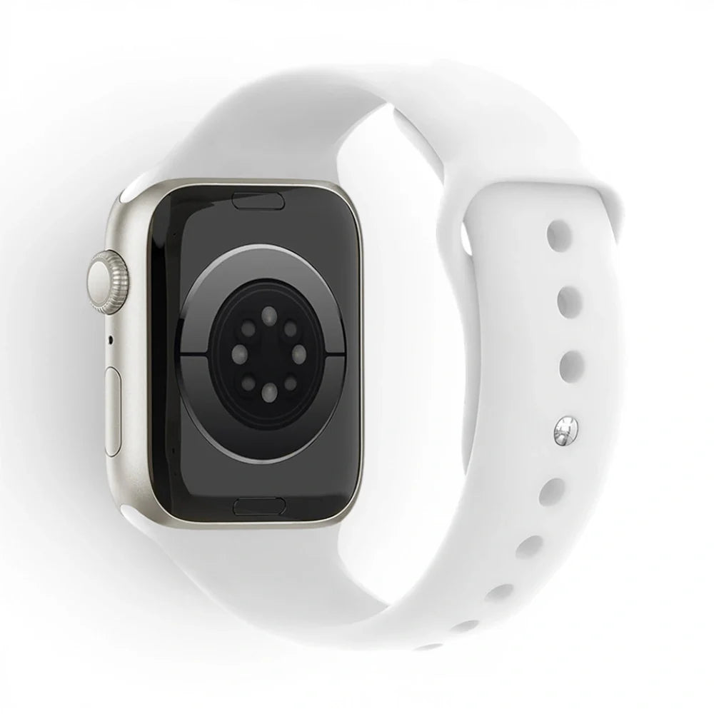 Bracelet Clasico Silicone vue arrière pour Apple Watch - Clipz-it