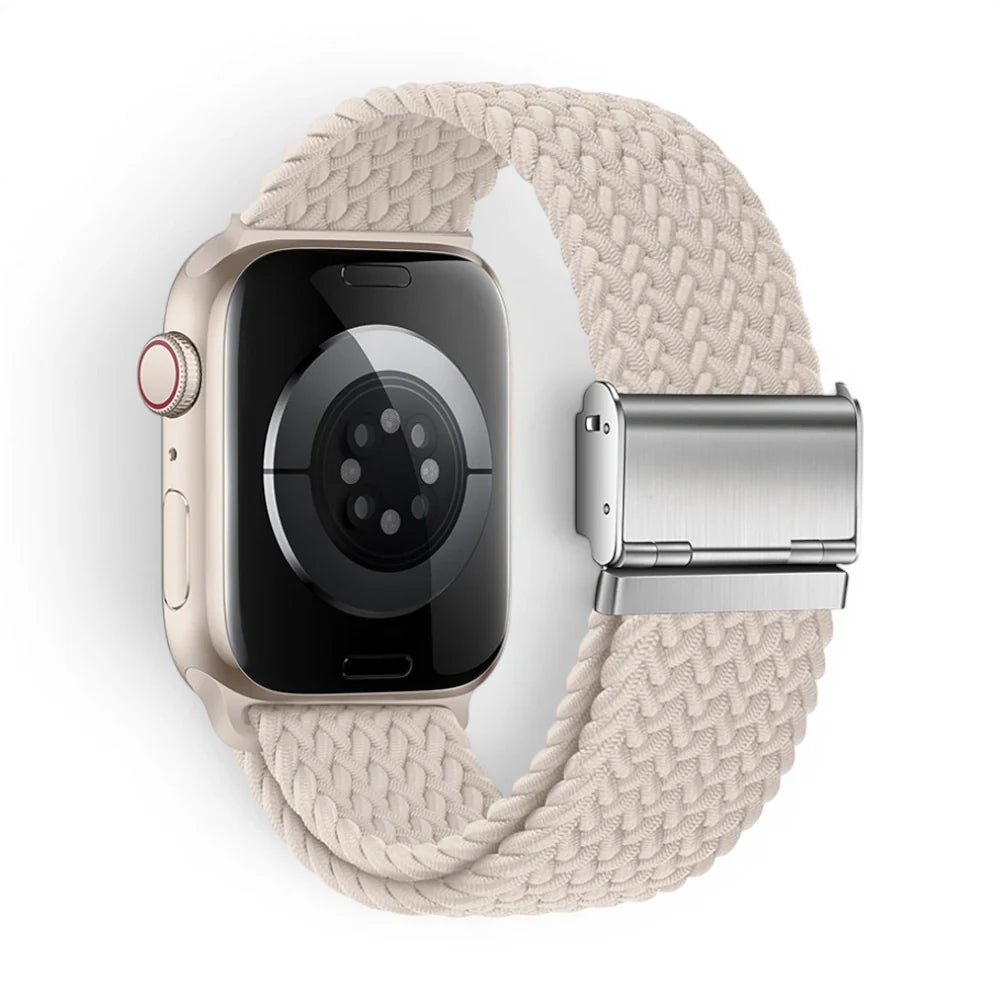 Bracelet Cloud Nylon tressé vue arrière pour Apple Watch - Clipz-it