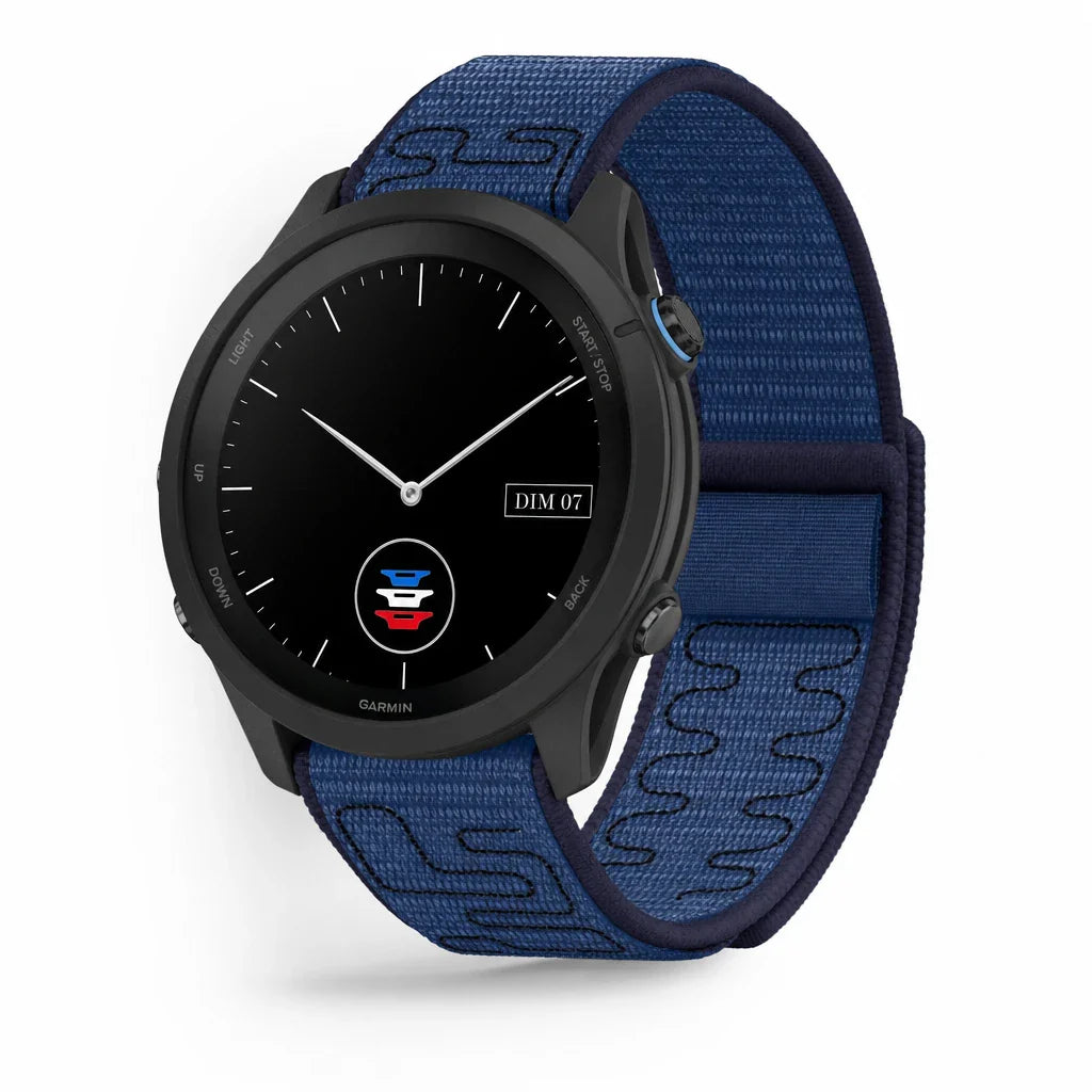 Bracelet Garmin Alveole milanais vue face - Clipz-it