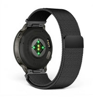 Bracelet Garmin Alveole milanais vue face - Clipz-it