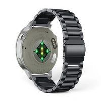 Bracelet Garmin Maillon acier inoxydable a maillons vue face - Clipz-it