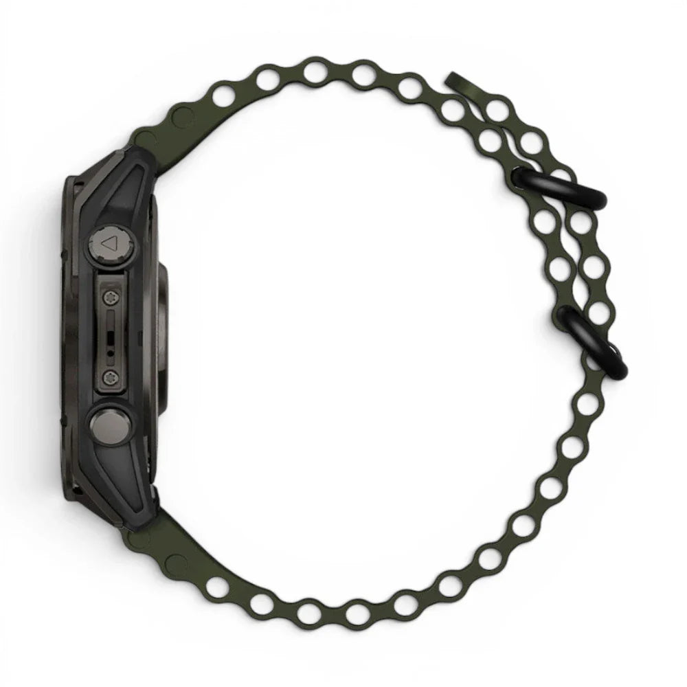 Bracelet Garmin Marine silicone marin vue face - Clipz-it