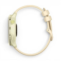 Bracelet Garmin Motion silicone coloris beige vue dos - Clipz-it