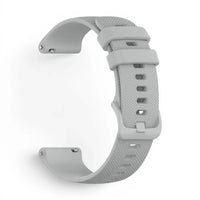 Bracelet Garmin Motion silicone coloris gris vue côté - Clipz-it