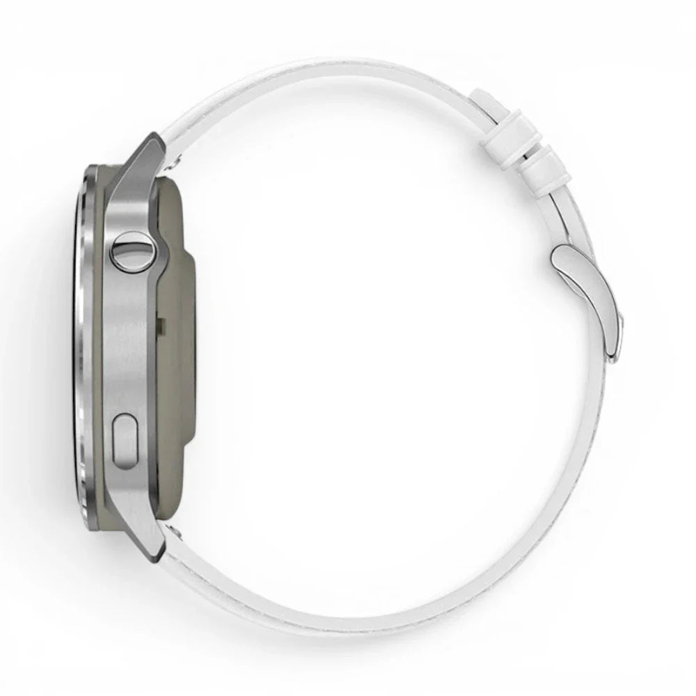 Bracelet Garmin Nappa cuir veritable vue dos - Clipz-it