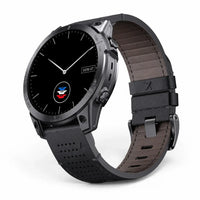 Bracelet Garmin Performance cuir performance vue face - Clipz-it
