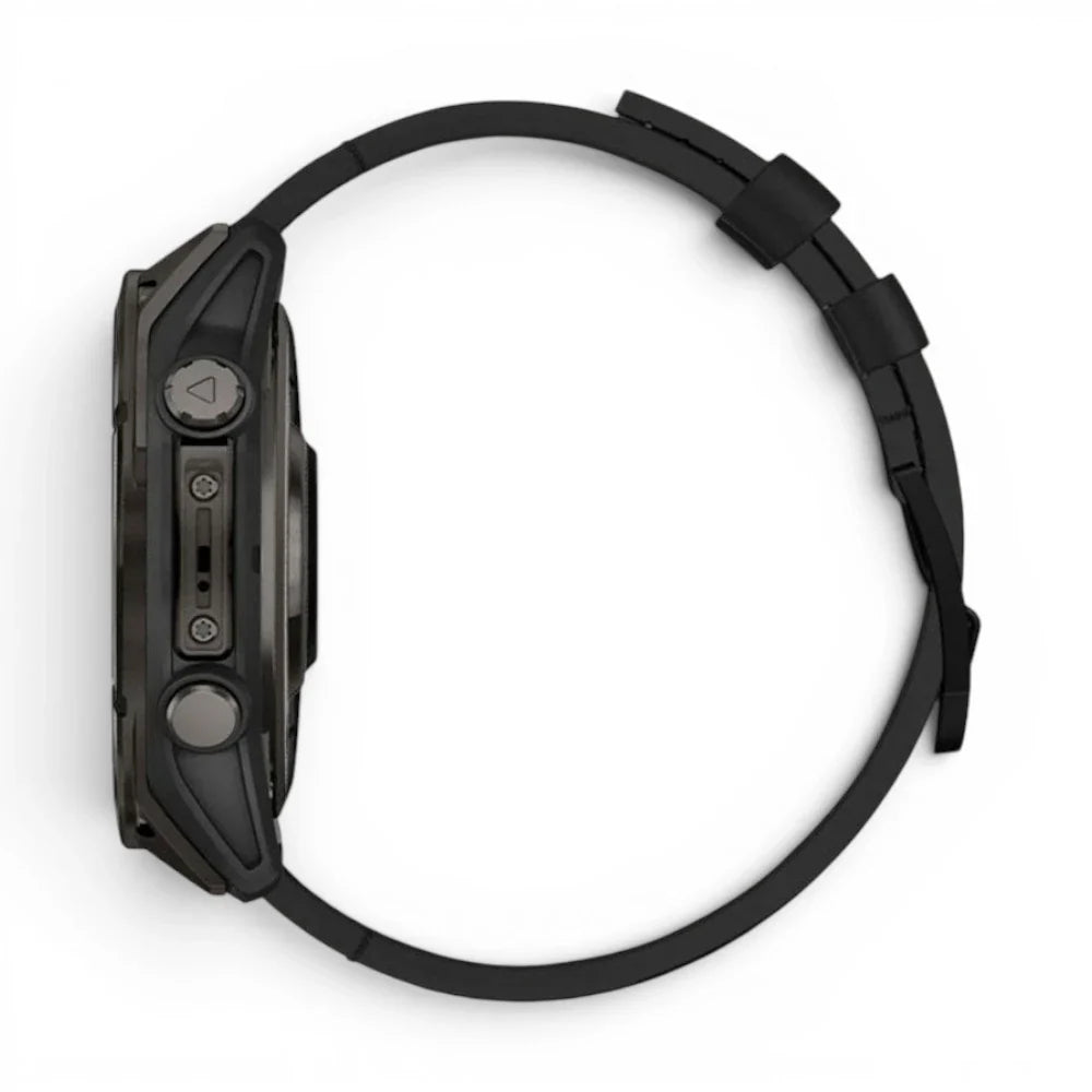 Bracelet Garmin Rancher cuir de vache vue dos - Clipz-it