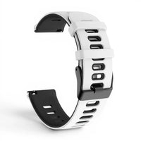Bracelet Garmin Rhythm silicone sportif coloris blanc vue dos - Clipz-it