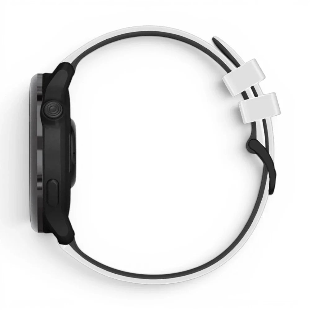 Bracelet Garmin Rhythm silicone sportif vue dos - Clipz-it