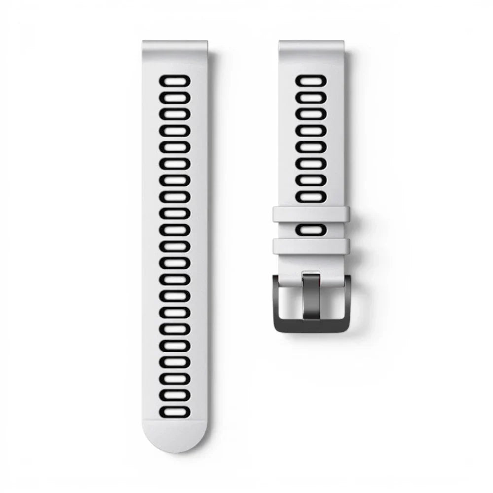 Bracelet Garmin Rhythm silicone sportif vue côté - Clipz-it