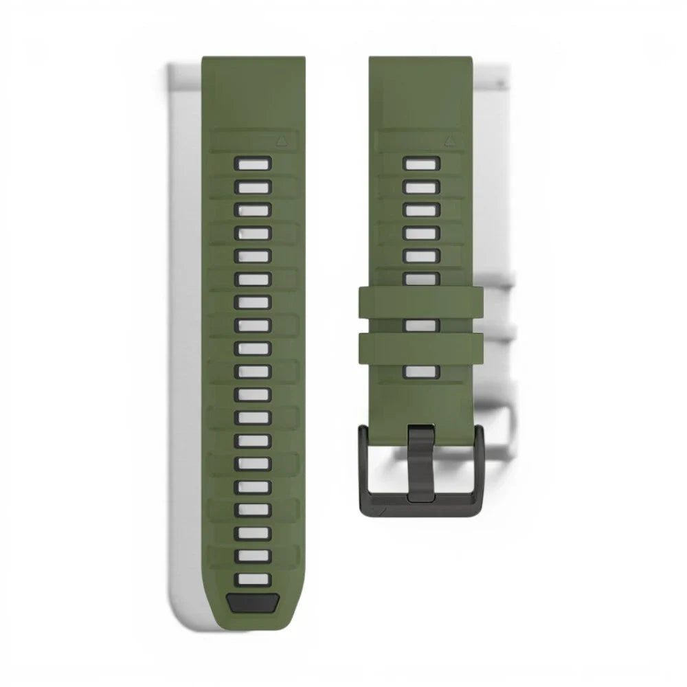 Bracelet Garmin Sport Pro silicone sport pro vue côté - Clipz-it